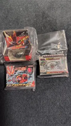 仮面ライダーシリーズ　DXミニチュア＆パッケージコレクション03　3個セット