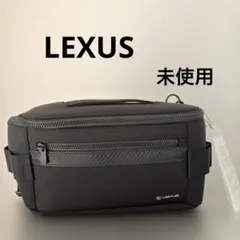 極美品】LEXUS ラウンドバッグ ゴルフ レクサス イタリアン