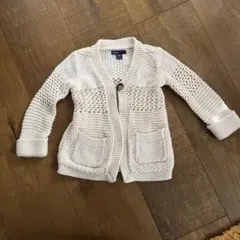 babyGap アイボリー ニットカーディガン 90