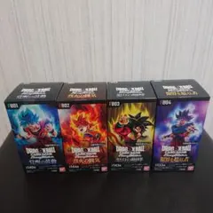 送料込み テープ付き 未開封 ドラゴンボールフュージョンワールド 4boxセット