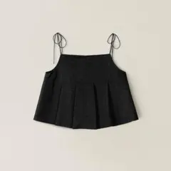 OHOTORO Scarf Tie Top light gray - メルカリ