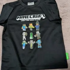 MINECRAFT 半袖 130cm ブラック