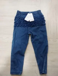 プティマイン　バックフリルレギンス 100cm