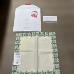 CHikzawa 近澤レース店　ミニタオル　ハンカチ　花水木
