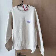 CHUMS アイボリー スウェット