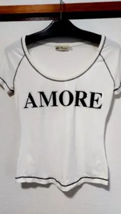 Blumarine AMORE ラインストーン 半袖Tシャツのサムネイル