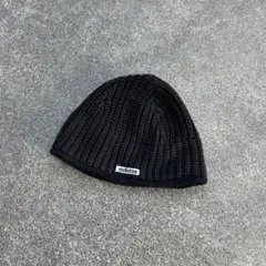 90s00s adidas ビーニー cityboy ニット帽 ブラック 古着