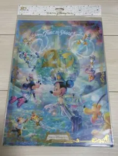 【新品未使用】東京ディズニーシー 20周年記念クリアファイル　8枚セット