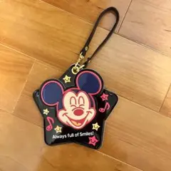 ミッキーマウス パスケース ストラップ ディズニー