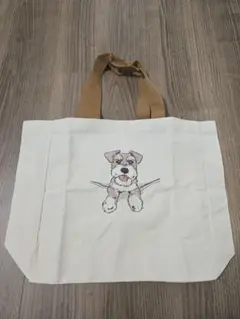 .*・゜ミニチュアシュナウザー トートバッグ.゜・*.