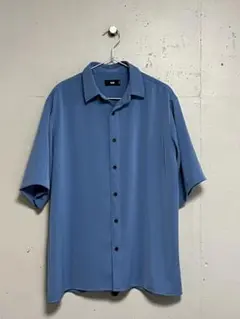 【美品】HAREトロミシャツ　半袖　ブルー　Sのサムネイル
