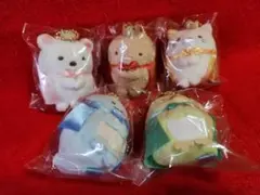 すみっコぐらし　てのりぬいぐるみ　5周年記念　５種