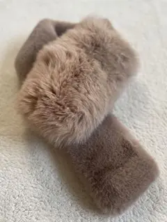 新品タグ付き フォックスファーマフラー