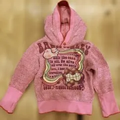 BOO FOO WOO ブーフーウー パーカー トレーナー ピンク 100