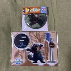 ズートピア2 ハッピーくじ　G章　I賞　缶ミラー　アクスタ　ニブルズ