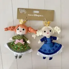 ディズニー　アナ雪　ぬいぐるみチャーム