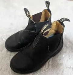 良品　Blundstone キッズ　サイズ12 サイドゴアブーツ 黒 19.0のサムネイル