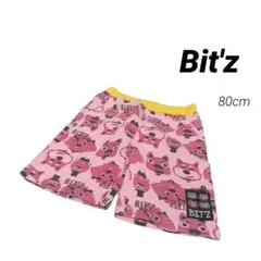 【USED】ビッツ Bit'z ハーフパンツ ピンク ズボン 80センチのサムネイル