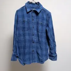 GapKids デニムブルー 長袖シャツ
