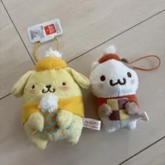 サンリオ ポムポムプリン ホリデーマスコット ぬいぐるみ マフィン