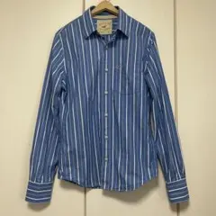 Hollister ホリスター ストライプ ロングスリーブ シャツ Sサイズ