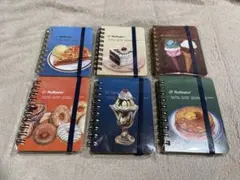 新品未開封　アメリカンスイーツ ロルバーン　ポケット付メモ　ミニ　6冊セット