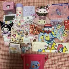 サンリオグッズ　クロミ　マイメロ　キティ　キキララ