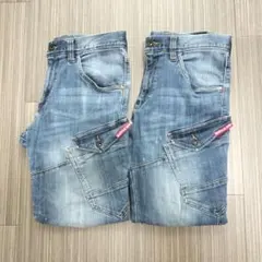バートル デニムパンツ ワークパンツ 2本セット