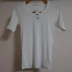 新品 ローリーズファーム 半袖Tシャツ ホワイトLOWRYS FARM 無地 L