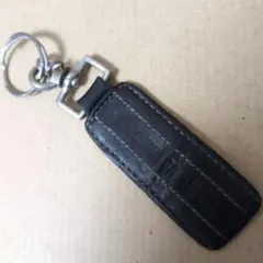 commi ca sm キーホルダー レザー 革 ブラック