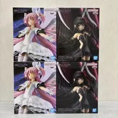 劇場版 魔法少女まどか☆マギカフィギュア4個　美少女フィギュア