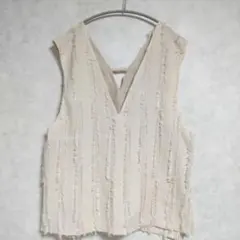chocol raffine robe 白ベスト size F