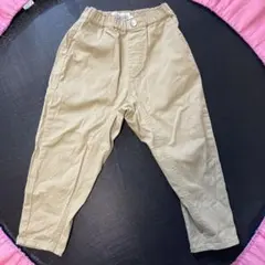 ベージュ ロングパンツ ゴムウエストのサムネイル