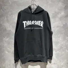 【送料無料】新品未使用タグ付き THRASHER スラッシャー ロゴパーカー