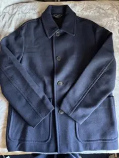 20AW DRIES VAN NOTEN ネイビー ピーコート S 美品 20AW DRIES VAN NOTEN ネイビー ピーコート S 美品