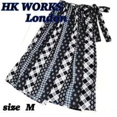 美品✨HK WORKS London フレアスカート Mサイズ