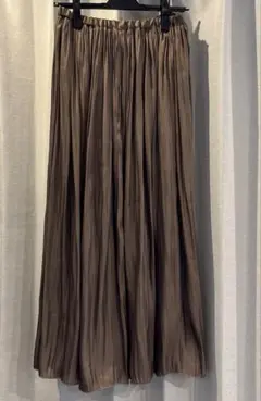 アメリカンホリック AmericanHolic サテンスカート ブラウン