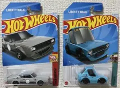 ホットウィール　リバティウォーク　ケンメリ　2台セットのサムネイル