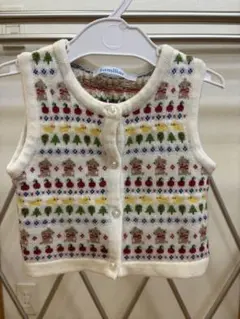 familia ファミリア　ニットベスト　70cm