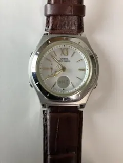 CASIO wave ceptor アナログ腕時計 稼動品
