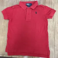 Ralphlauren ポロシャツ　ユニセックス　赤　24M
