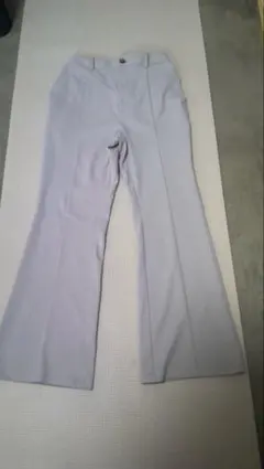 GU カットソーカラーフレアスラックス 商品番号：330633 ピンク　M