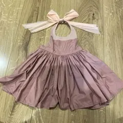 マールマール　エプロンスタイ　ピンク