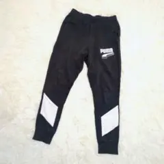 PUMA プーマ スウェットパンツ ジョガーパンツ ブラック 黒 Lサイズ