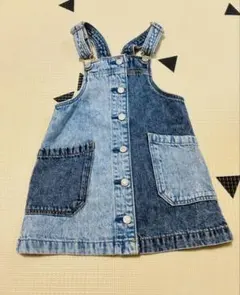 baby GAP デニムジャンパースカート 3y
