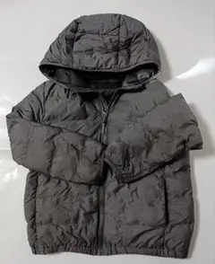 ユニクロ　フード付きダウンジャケット　120cm　キッズ