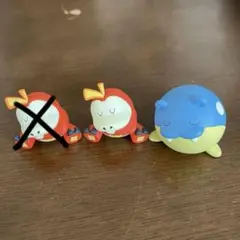 ポケモン ガチャガチャ 肩ズン　ホゲータ　タマザラシ