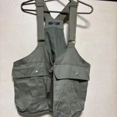 w closet ダブルクローゼット　フィッシングベスト　ミリタリー　カーキ