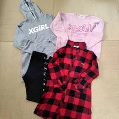 XGIRL セットアップ (フード付き・スウェット・シャツ)