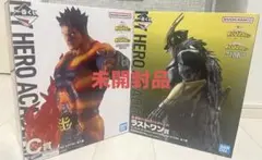 ヒロアカ　1番くじ　紡ぐ力　ラストワン賞アーマードオールマイト　C賞エンデヴァー